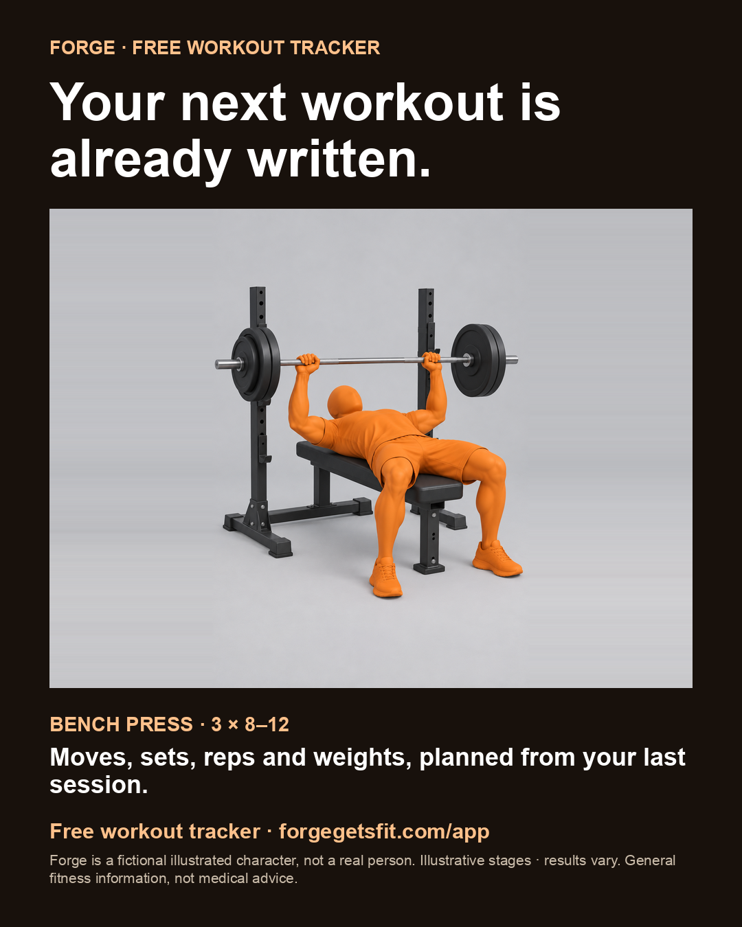Your next workout is already written.